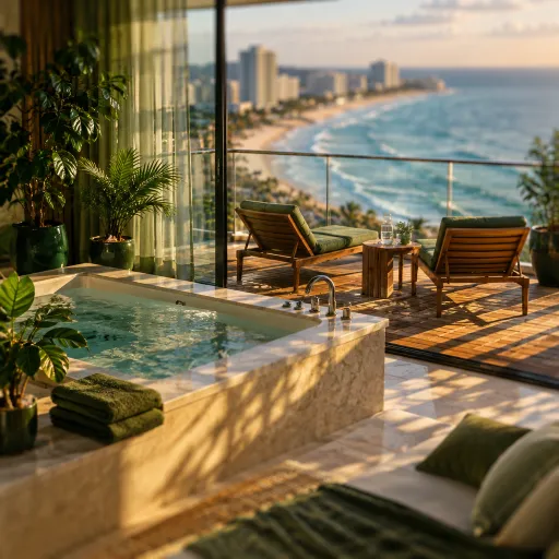 Elegant oceanfront escapes: the finest hotels in Myrtle Beach with hot tubs in the room