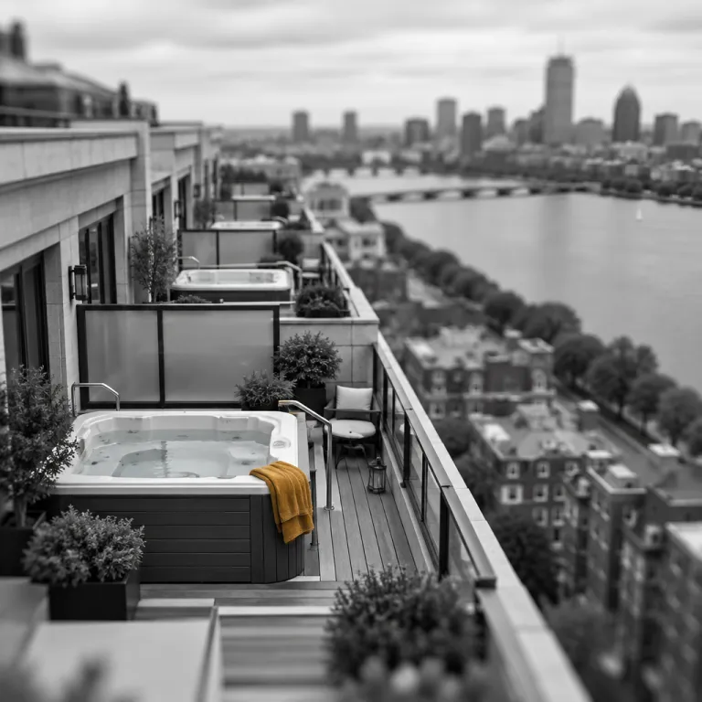 Elegant hotels with in room hot tubs in Boston, MA for a refined stay