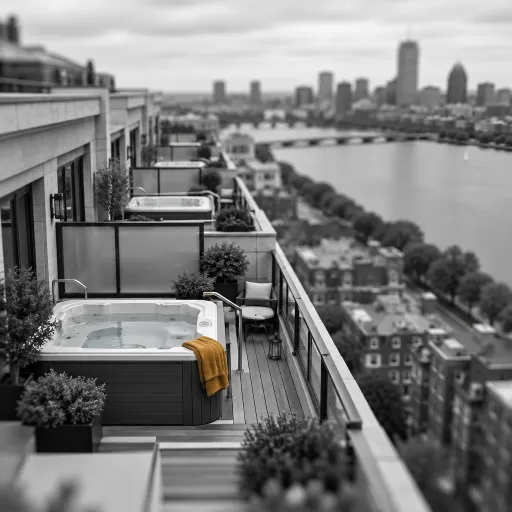 Elegant hotels with in room hot tubs in Boston, MA for a refined stay