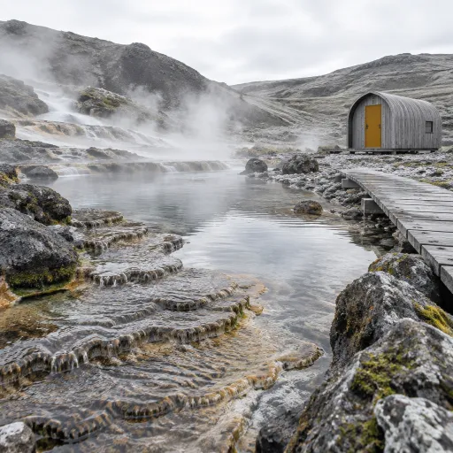 Reykjabod opens in the Reykjadalur steam: Iceland's new geothermal bathhouse you can sleep beside