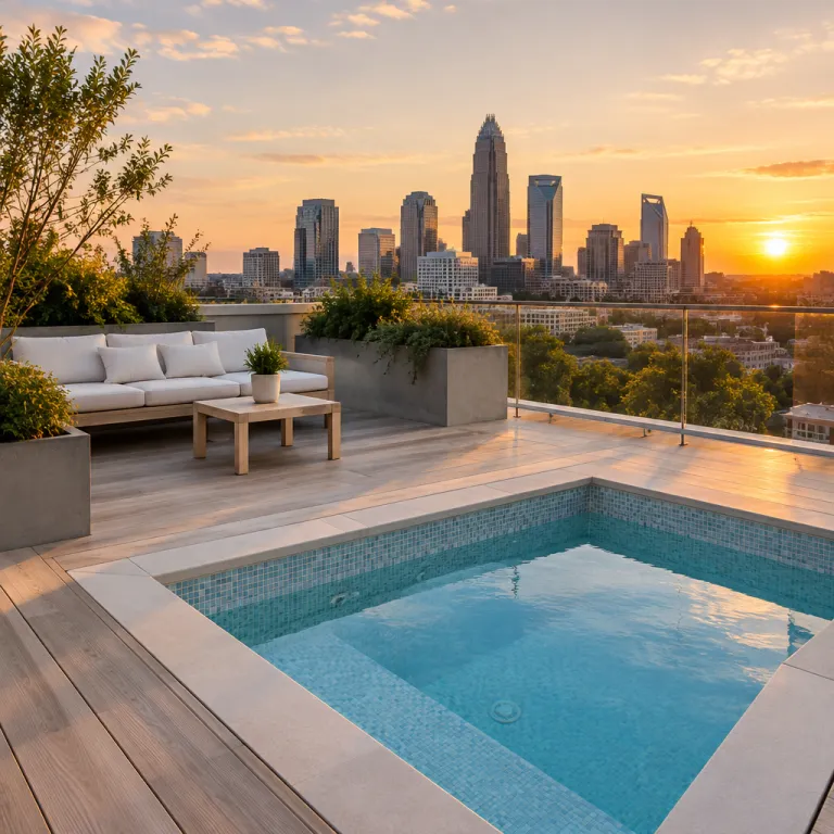 Elegant hotels with hot tubs in Charlotte NC for a refined stay