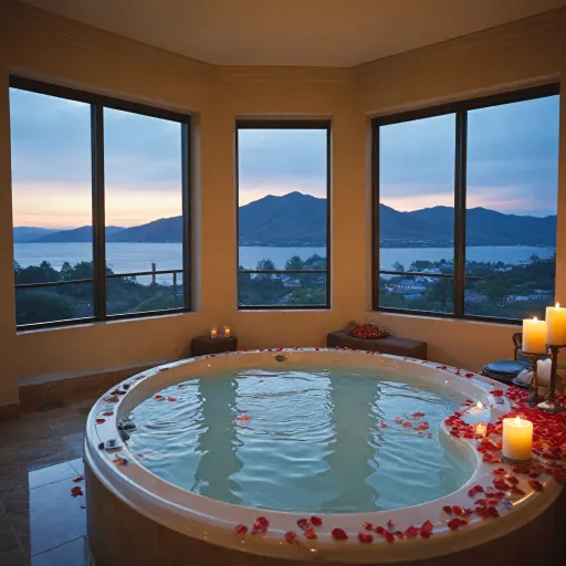 Experience ultimate relaxation: luxury resorts offering in-room jacuzzi suites for your next romantic getaway