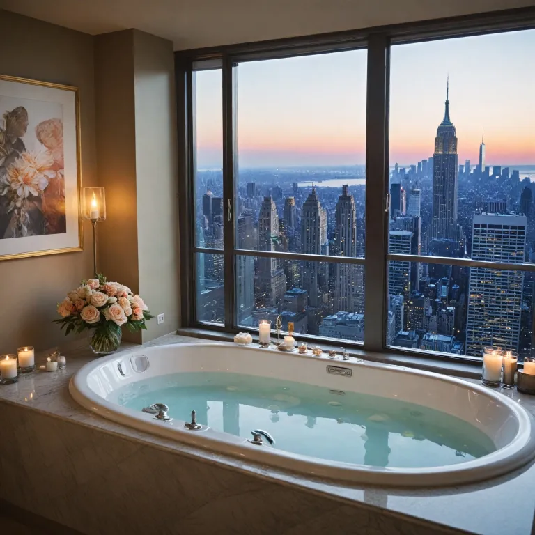 Elegant escapes: premium hotels with spa bath experiences in New York