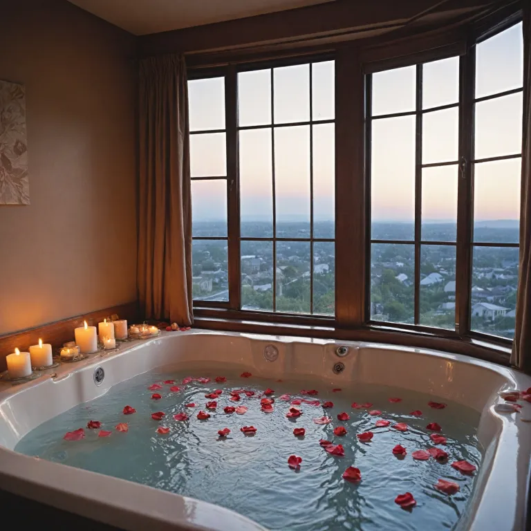 How to book a honeymoon suite with hot tub for an unforgettable romantic stay