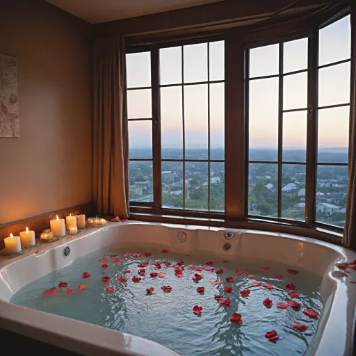 How to book a honeymoon suite with hot tub for an unforgettable romantic stay