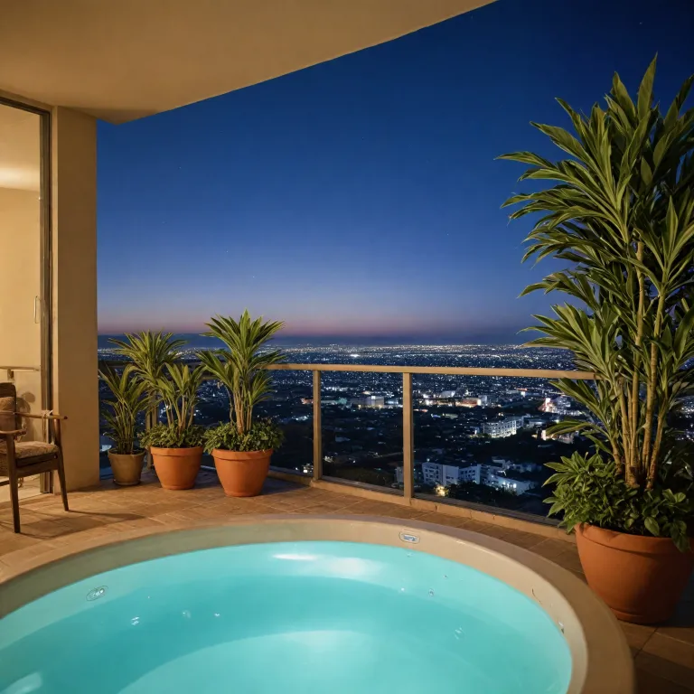 Luxury hotel rooms with balcony and jacuzzi: elevate your stay with private hot tubs and panoramic views