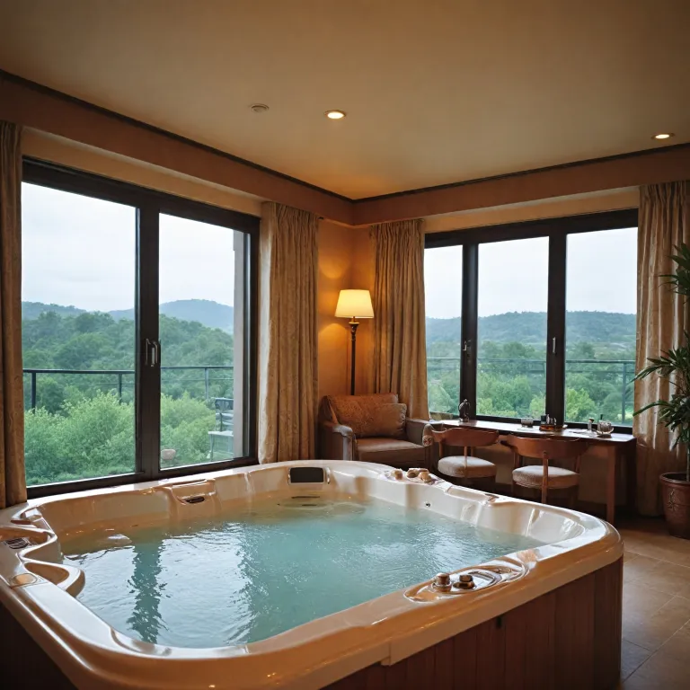 Hotels with private hot tubs: elevate your stay with luxury and privacy
