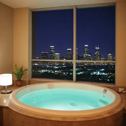 Elegant escapes: premium hotels with in-room hot tubs in Houston TX