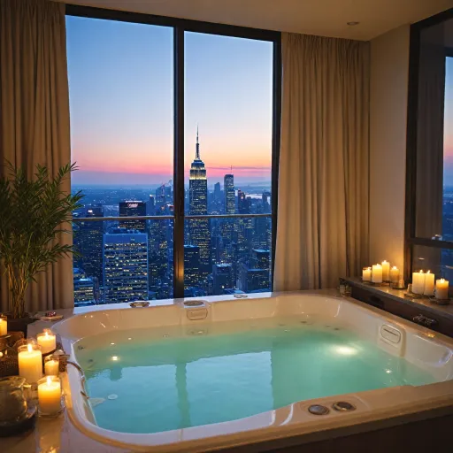 Experience ultimate relaxation: hotels with in-room hot tubs near you for a luxurious stay