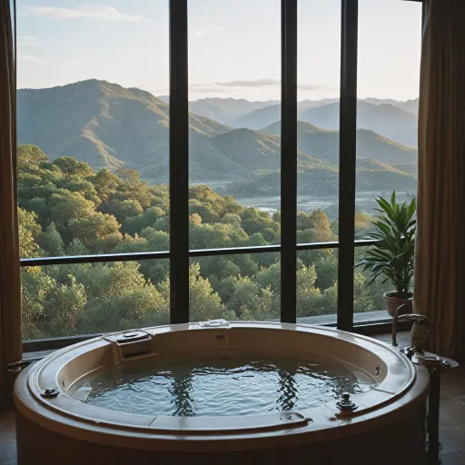 Experience the finest hotels with private hot tubs for your next stay