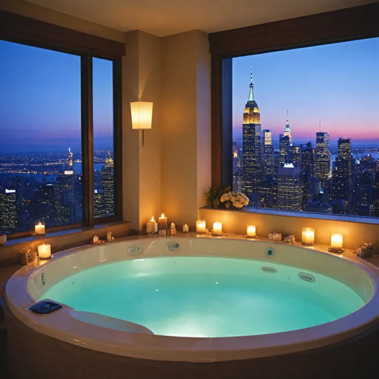 Experience ultimate relaxation: new york hotels with hot tubs in the room for your next stay