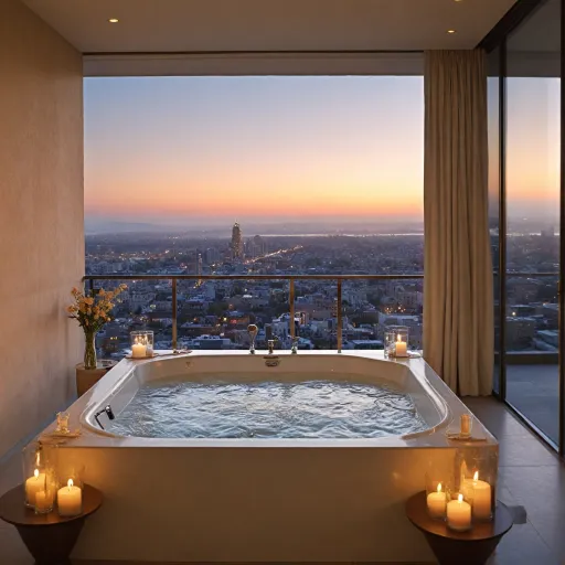 Elevating your stay: the allure of hotel with hot tub rooms for luxury travelers
