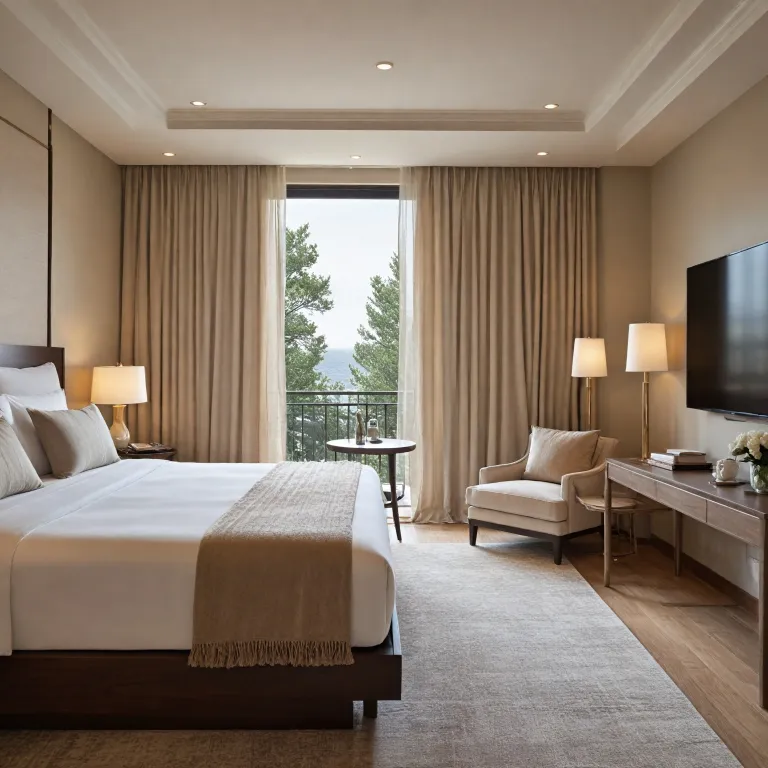 Elegant hotel rooms with hot tubs for a refined stay