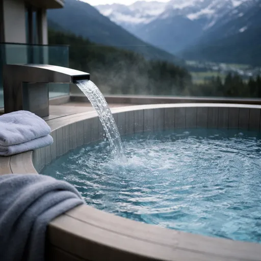 Pre-summer in the Alps: hot tub stays while the valleys are still quiet