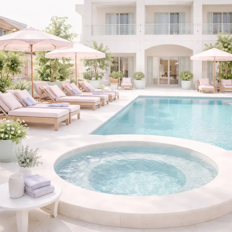 How to choose a refined hotel with hot tub and pool near you