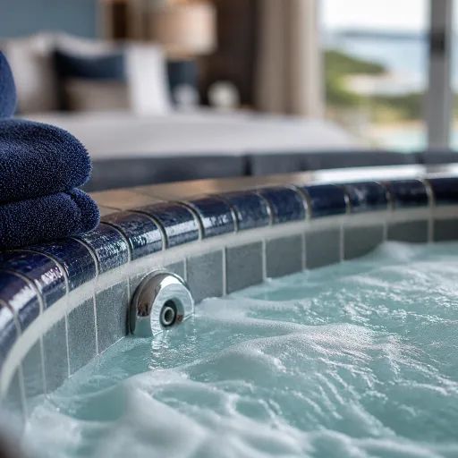 Elegant stays: your guide to a hotel with hot tub in room in Connecticut