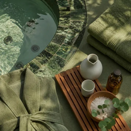 Elegant hotels in Charlotte with a hot tub in the room for a refined stay