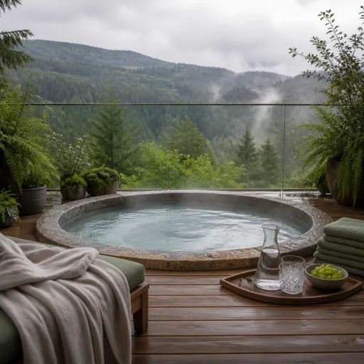 Elegant escapes: refined hotels with personal hot tubs for elevated stays