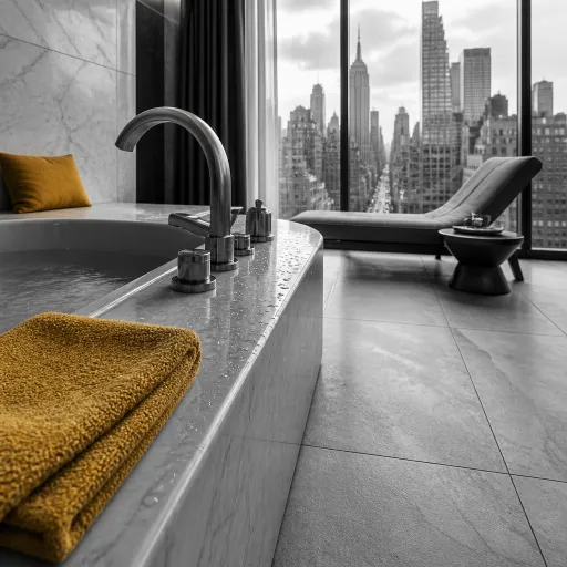 The most indulgent hotel with hot tub in room in NYC for elevated city escapes