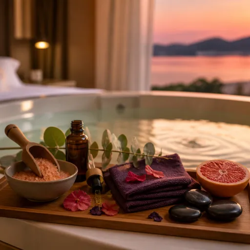 Elegant stays with a hot tub in hotel room for your next escape