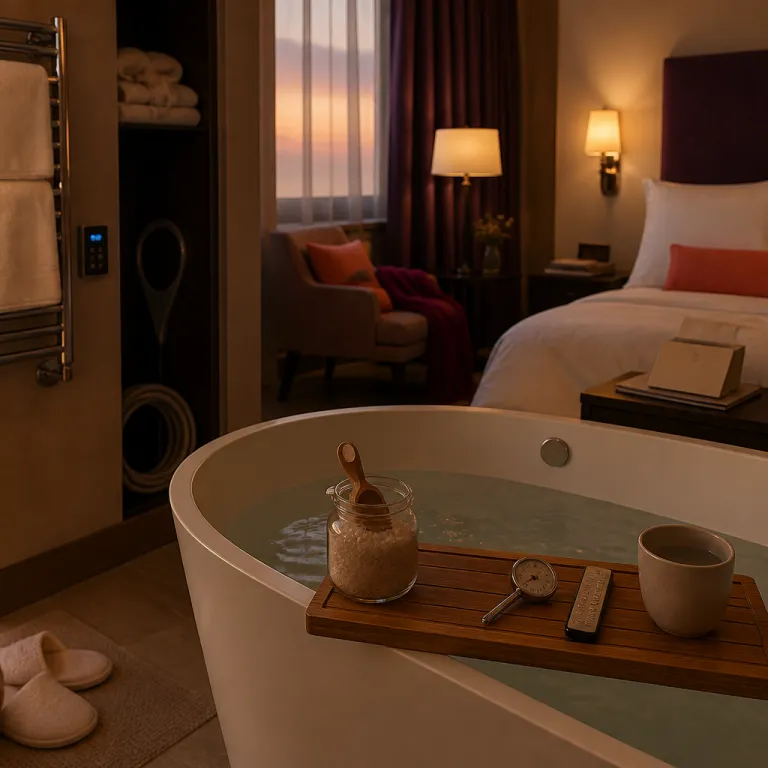 Elegant hotel rooms with hot tubs for a refined stay