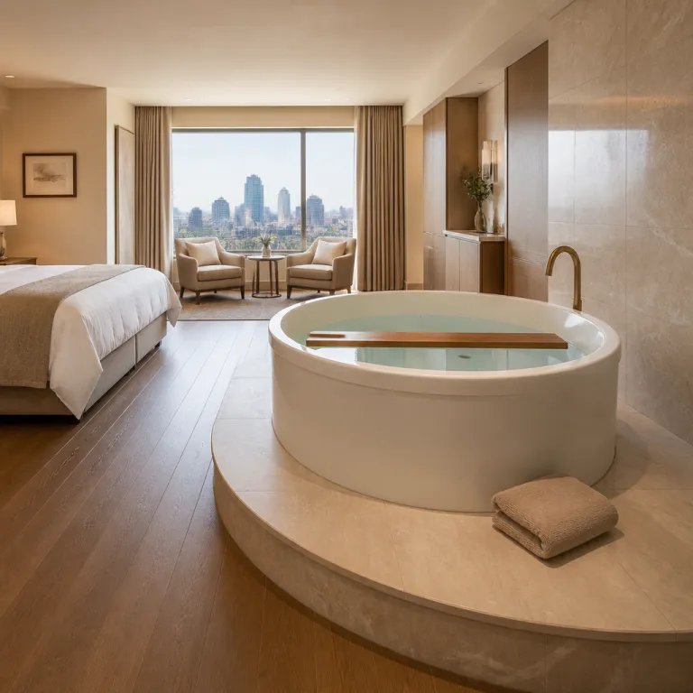 Elegant hotels in Tulsa with a hot tub in your room