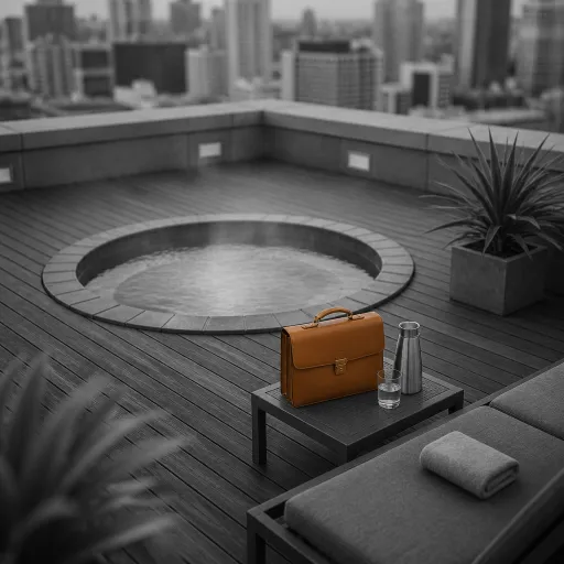 The bleisure soak: how hotel hot tubs are becoming the unofficial executive decompression zone